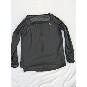 Puma Mesh Workout Long Sleeve